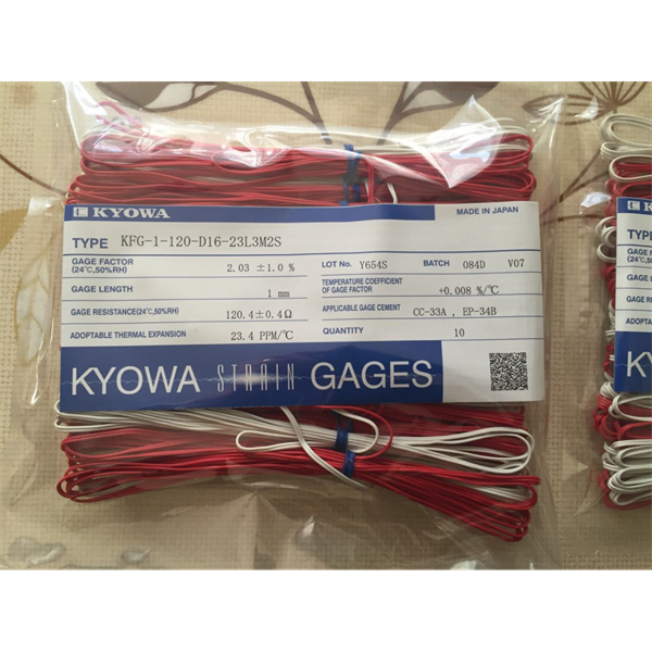 日本KYOWA共和配件耗材应变片KFGS-2-120-D16-16 L30C2R
