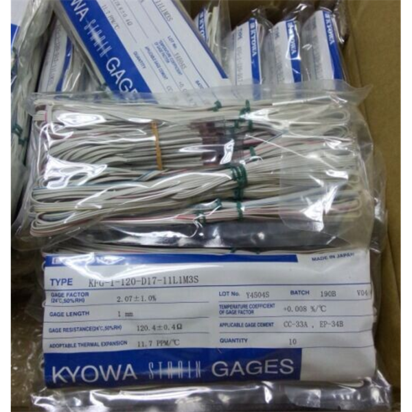 日本KYOWA共和配件耗材应变片KFGS-2-120-D16-16 L30C2R