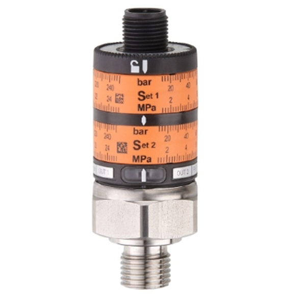 德国IFM易福门带直观开关点设定的压力传感器PK7523 PK-025-SFG14-QSPKG/US/ /W