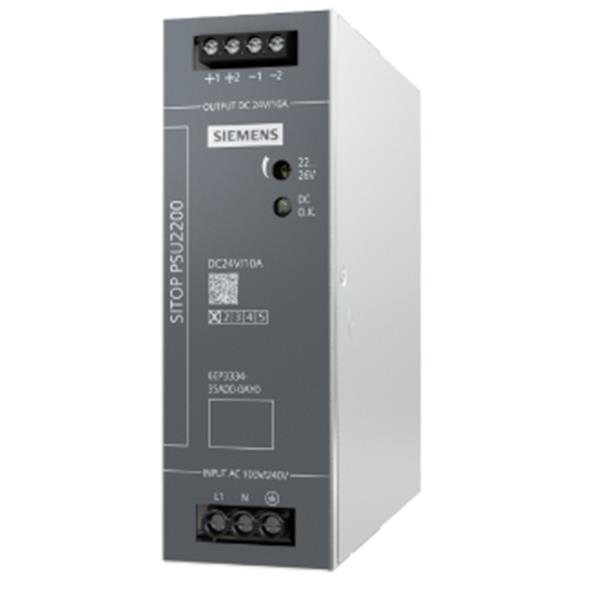 德国SIEMENS西门子 SITOP PSU2200经济型导轨电源6EP3336-3SA00-0AY0