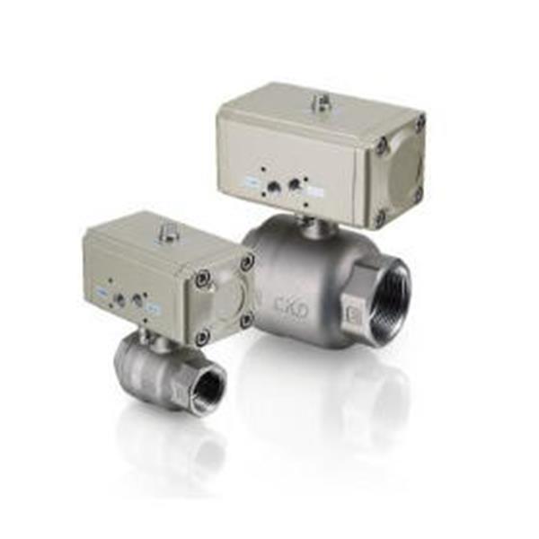 CKD喜开理气控式球阀2・3通CHB-V1-20-OB-AC100V