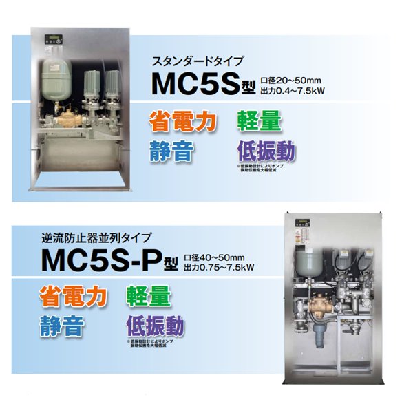 TERAL泰拉尔直连供水增压泵MC5S-4032-1.1S2D