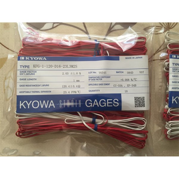 日本KYOWA共和配件耗材应变片KFGS-20-120-C1-16 L30C2R