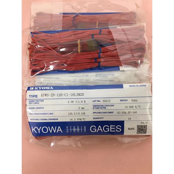 日本原装进口KYOWA应变片KFGS-2-350-D17-23 R1M3