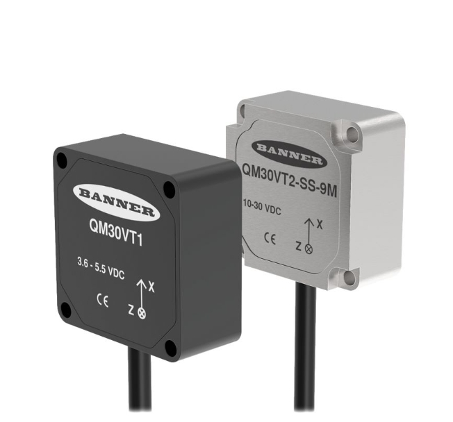 BANNER邦纳美国振动传感器 QM30VT 系列  QM30VT2-SS-QP
