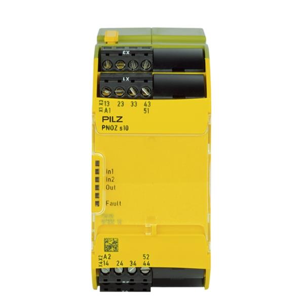 PILZ皮尔兹德国安全继电器 PNOZ e3vp 10/24VDC 1so 1so t