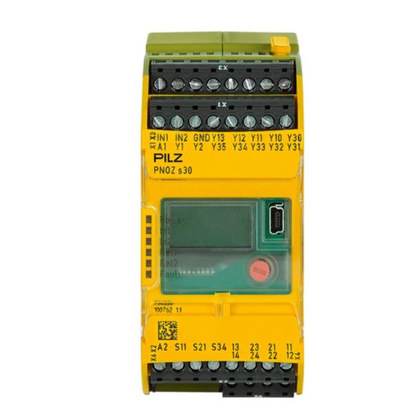 PILZ皮尔兹德国安全继电器 PNOZ e3vp 10/24VDC 1so 1so t