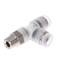 PISCO碧烁科三通歧管SUS304管接头 PPD1/4-02SUS-HN