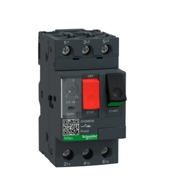SCHNEIDER施耐德电动机热磁断路器GV2ME05