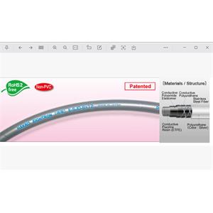 日本HAKKO八光柔性氟素 ETFE 树脂软管E-SJD-8×12