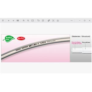 日本HAKKO八光柔性氟素 ETFE 树脂软管E-PD-2×4