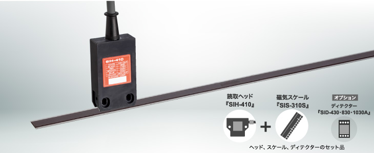日本玛控美MACOME增量线性编码器读头SIH-410
